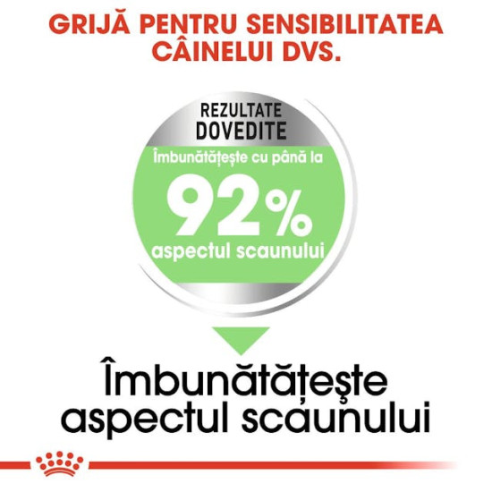 Royal Canin Mini Digestive Care – Hrană Uscată pentru Câini Adulți de Talie Mică, pentru Digestie Sensibilă – 1 kg